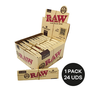 PAPEL RAW CONNOISSEUR SLIM + TIPS (110MM) (24)