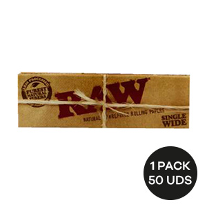 PAPEL RAW SINGLE WIDE (70MM) (50)